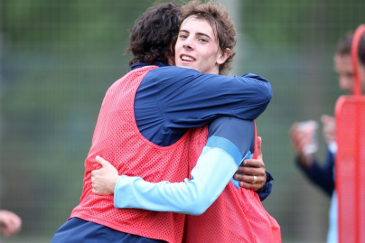 Тренировка «Зенита» перед  матчем «Амкар» — «Зенит»