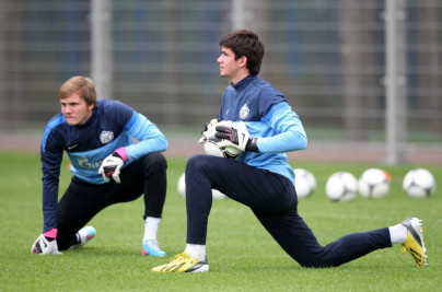 Тренировка «Зенита» перед  матчем «Амкар» — «Зенит»