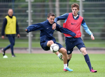 Тренировка «Зенита» перед  матчем «Амкар» — «Зенит»