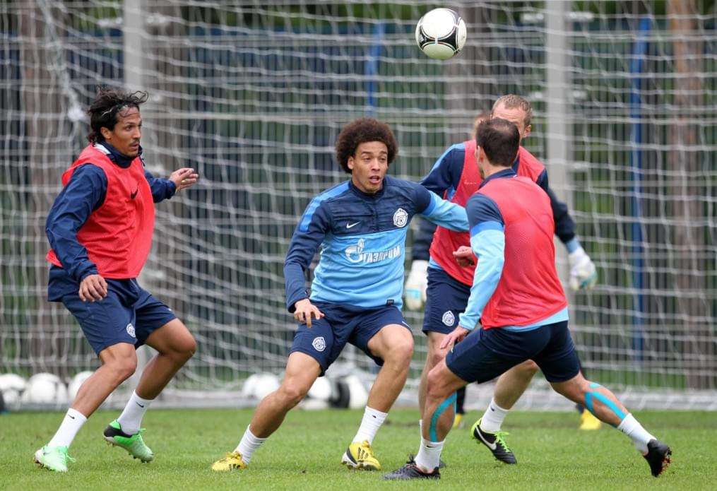 Тренировка «Зенита» перед  матчем «Амкар» — «Зенит»