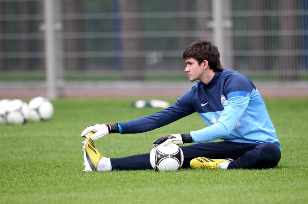 Тренировка «Зенита» перед  матчем «Амкар» — «Зенит»