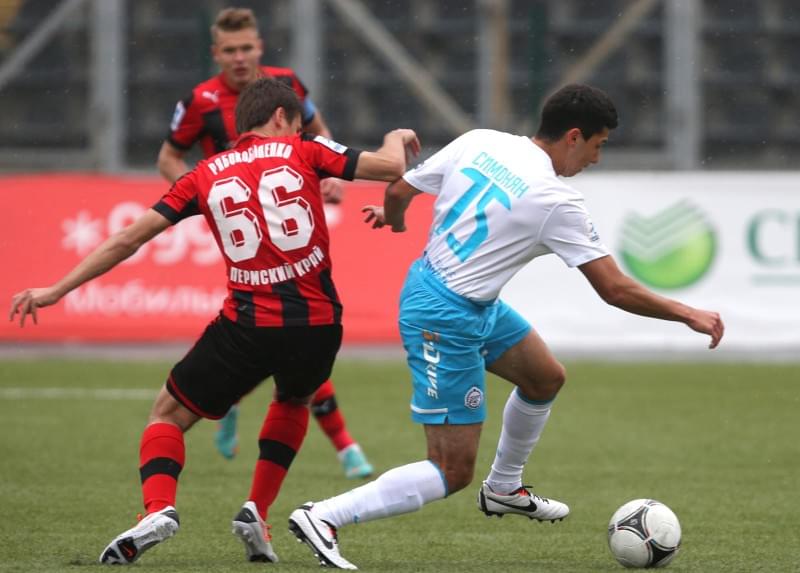 Матч Первенства России среди молодежных команд «Амкар» — «Зенит»