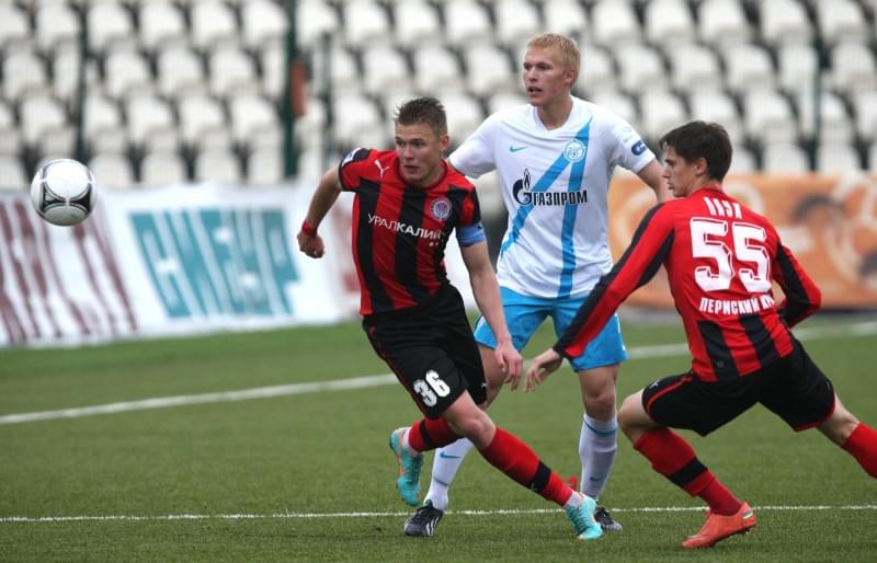 Матч Первенства России среди молодежных команд «Амкар» — «Зенит»