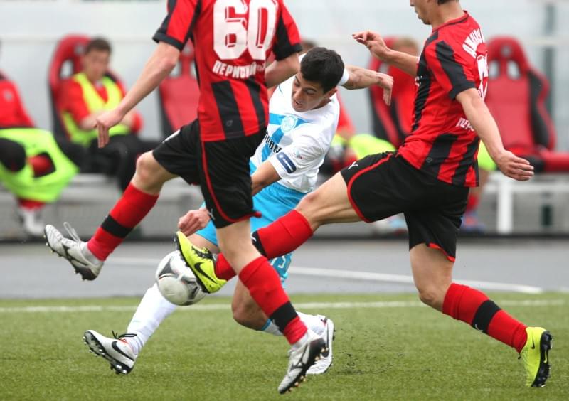 Матч Первенства России среди молодежных команд «Амкар» — «Зенит»