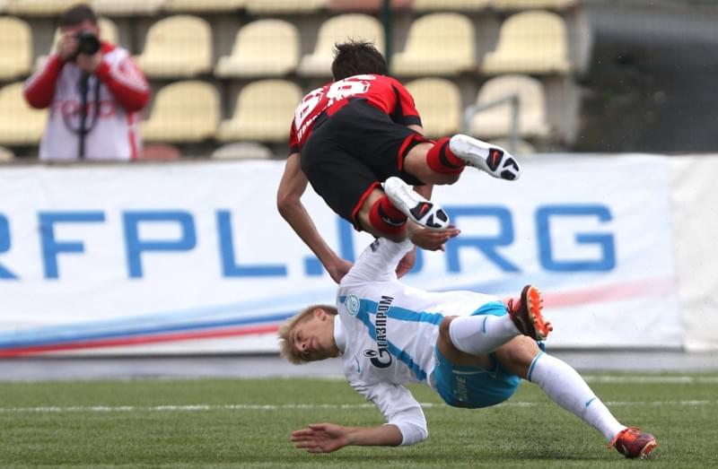 Матч Первенства России среди молодежных команд «Амкар» — «Зенит»