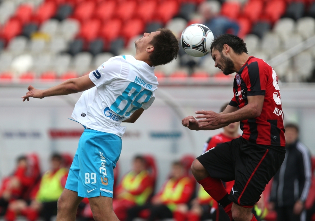 Матч Первенства России среди молодежных команд «Амкар» — «Зенит»