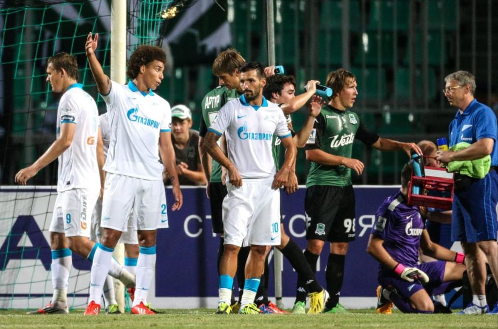 СОГАЗ-Чемпионат России 2013/2014, «Краснодар» — «Зенит»