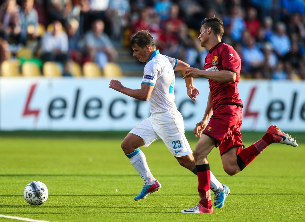 Лига чемпионов УЕФА 2013/2014, «Нордшелланд» — «Зенит»