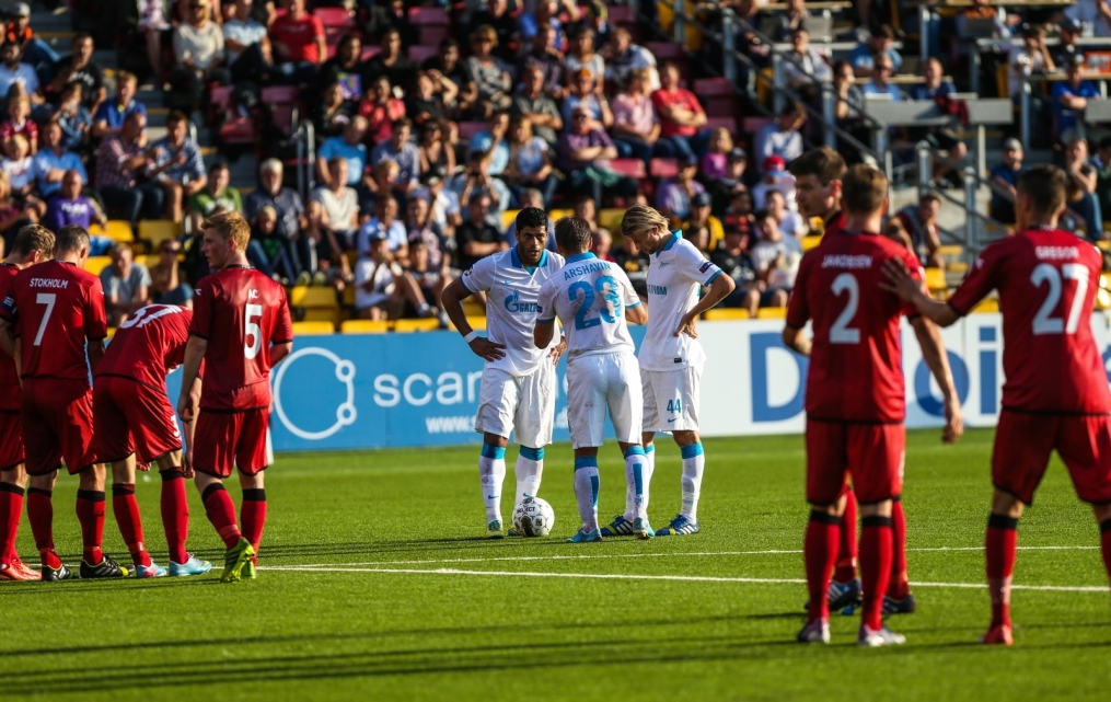 Лига чемпионов УЕФА 2013/2014, «Нордшелланд» — «Зенит»