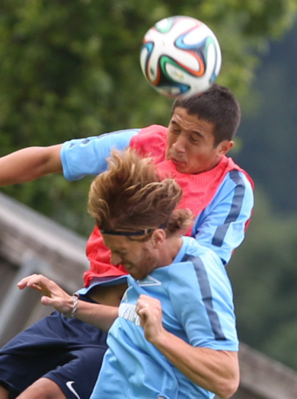 Сборы в Австрии: 22 июля, утренняя тренировка