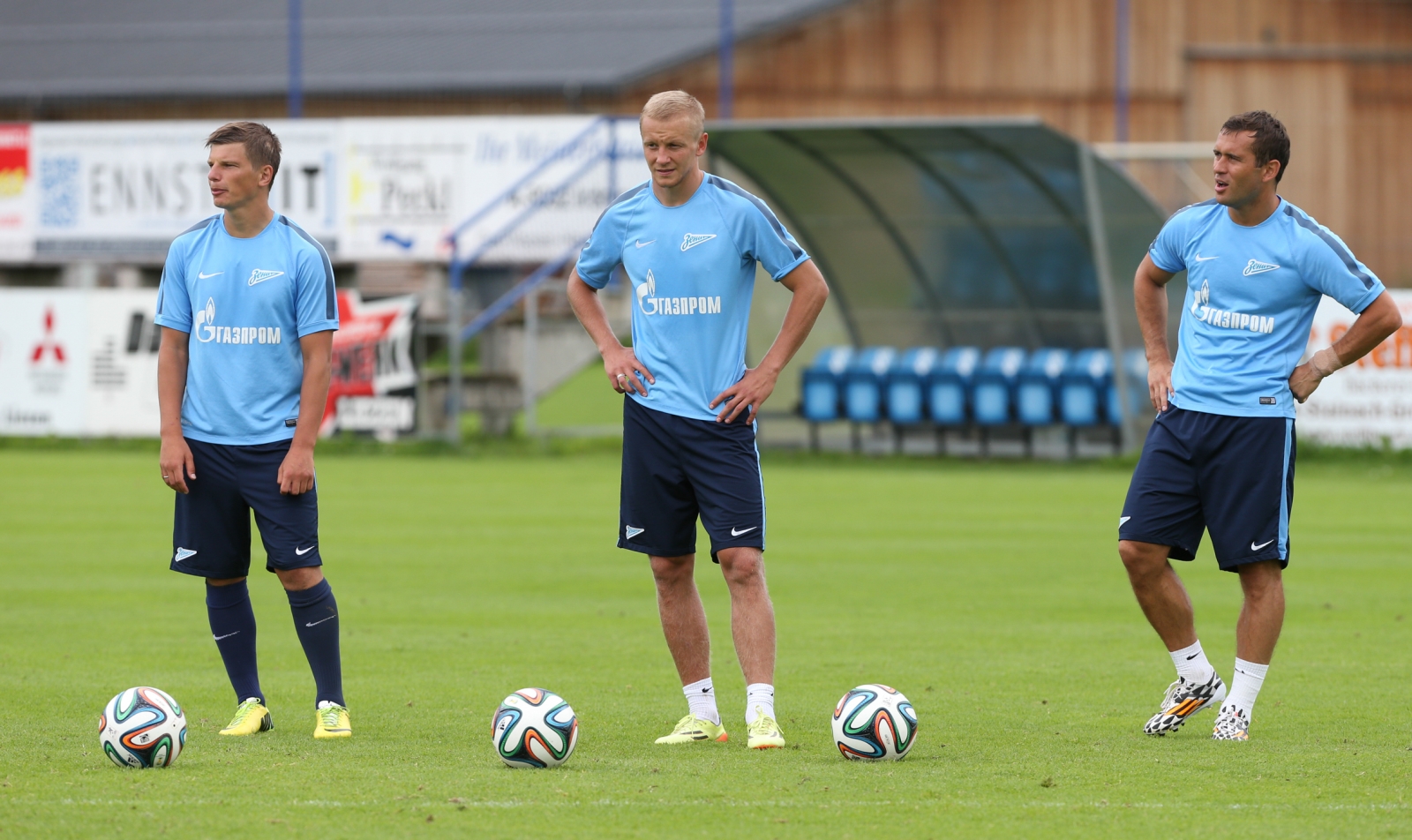 Сборы в Австрии: 22 июля, утренняя тренировка