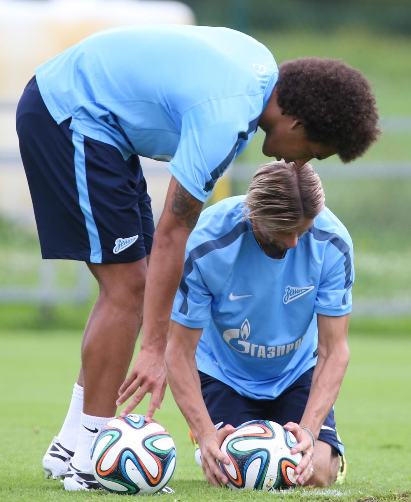 Сборы в Австрии: 22 июля, утренняя тренировка