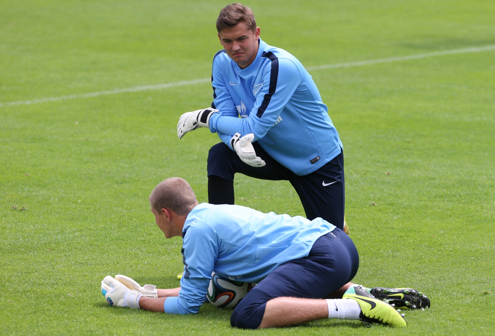 Сборы в Австрии: 22 июля, утренняя тренировка