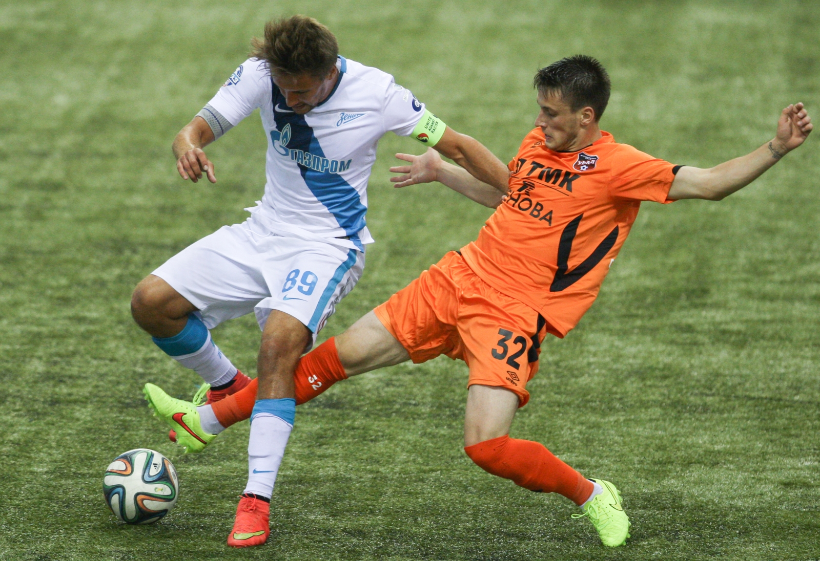 Первенство молодежных составов 2014/15, «Урал» — «Зенит»