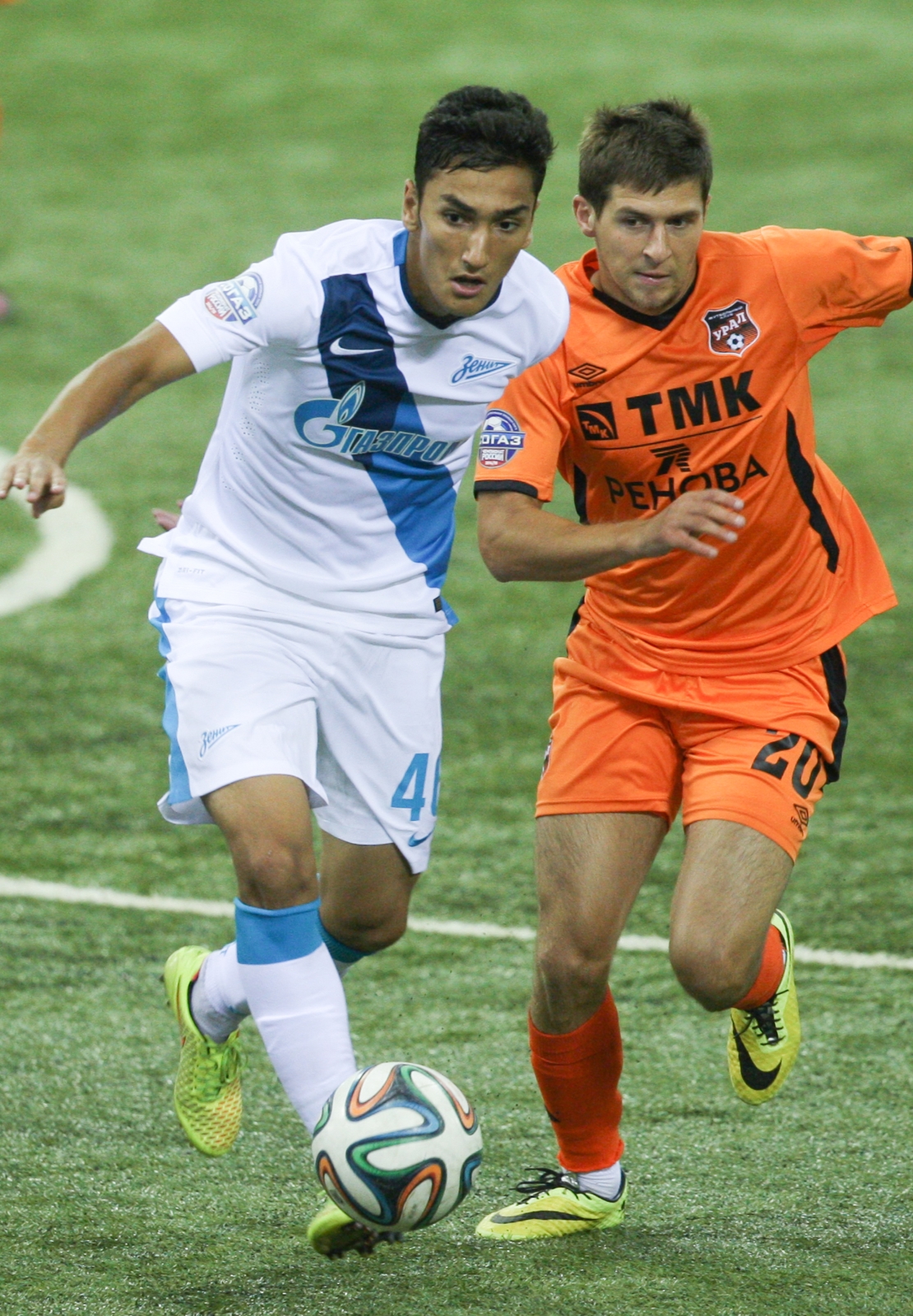 Первенство молодежных составов 2014/15, «Урал» — «Зенит»