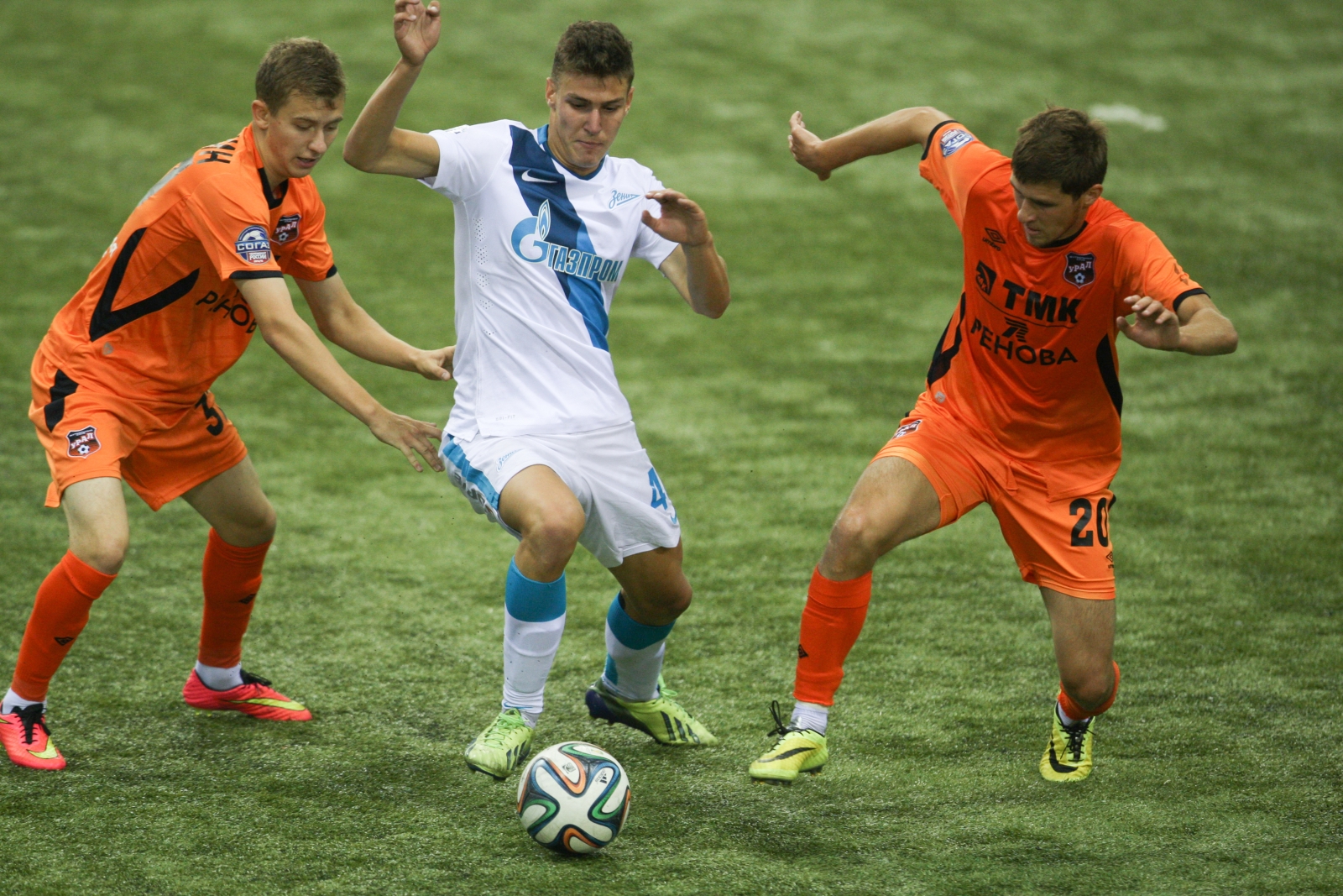 Первенство молодежных составов 2014/15, «Урал» — «Зенит»