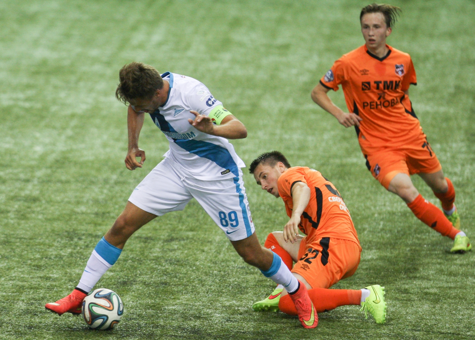 Первенство молодежных составов 2014/15, «Урал» — «Зенит»