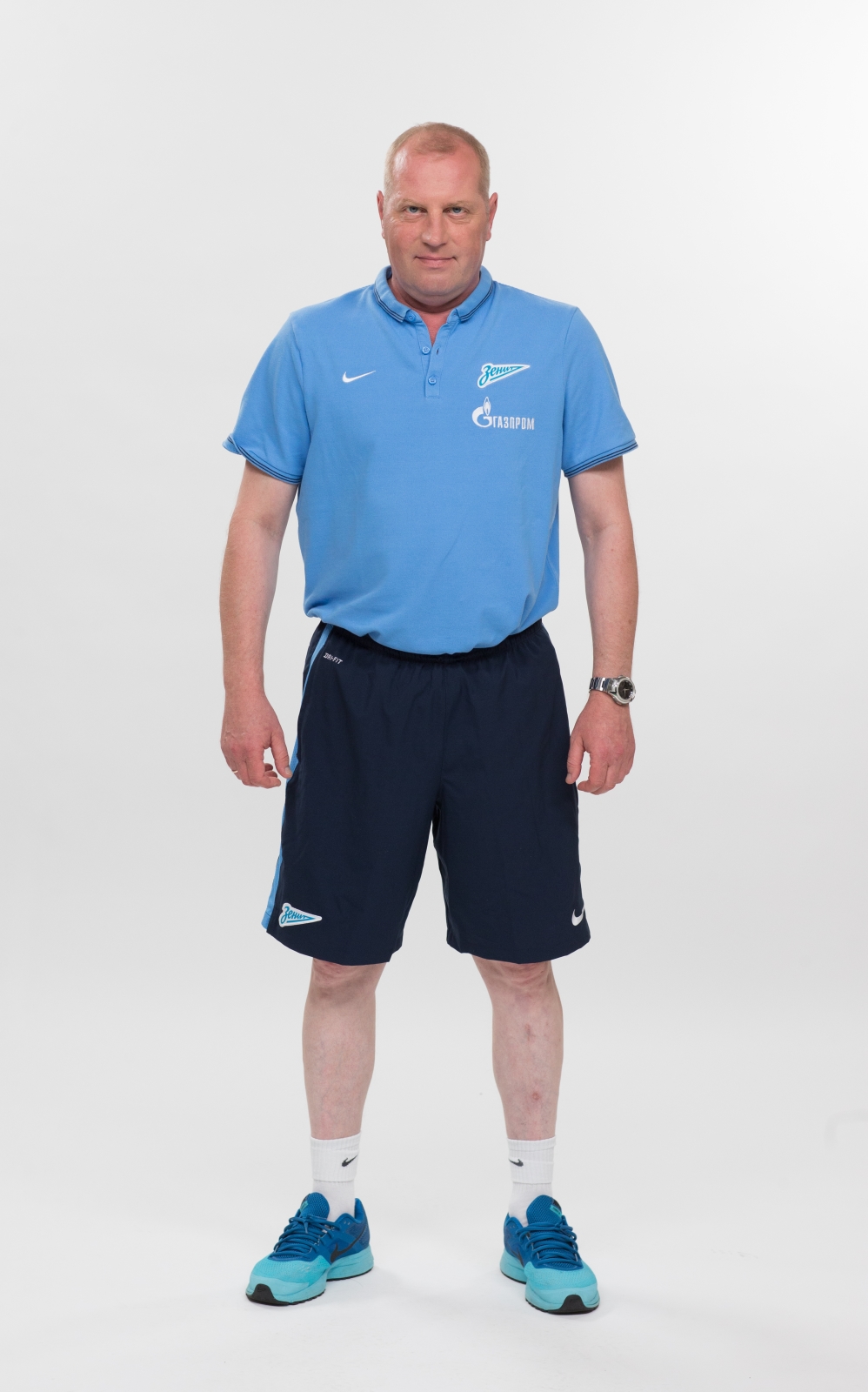 Фотосессия футболистов и тренеров основного состава ФК «Зенит» сезона 2014/2015