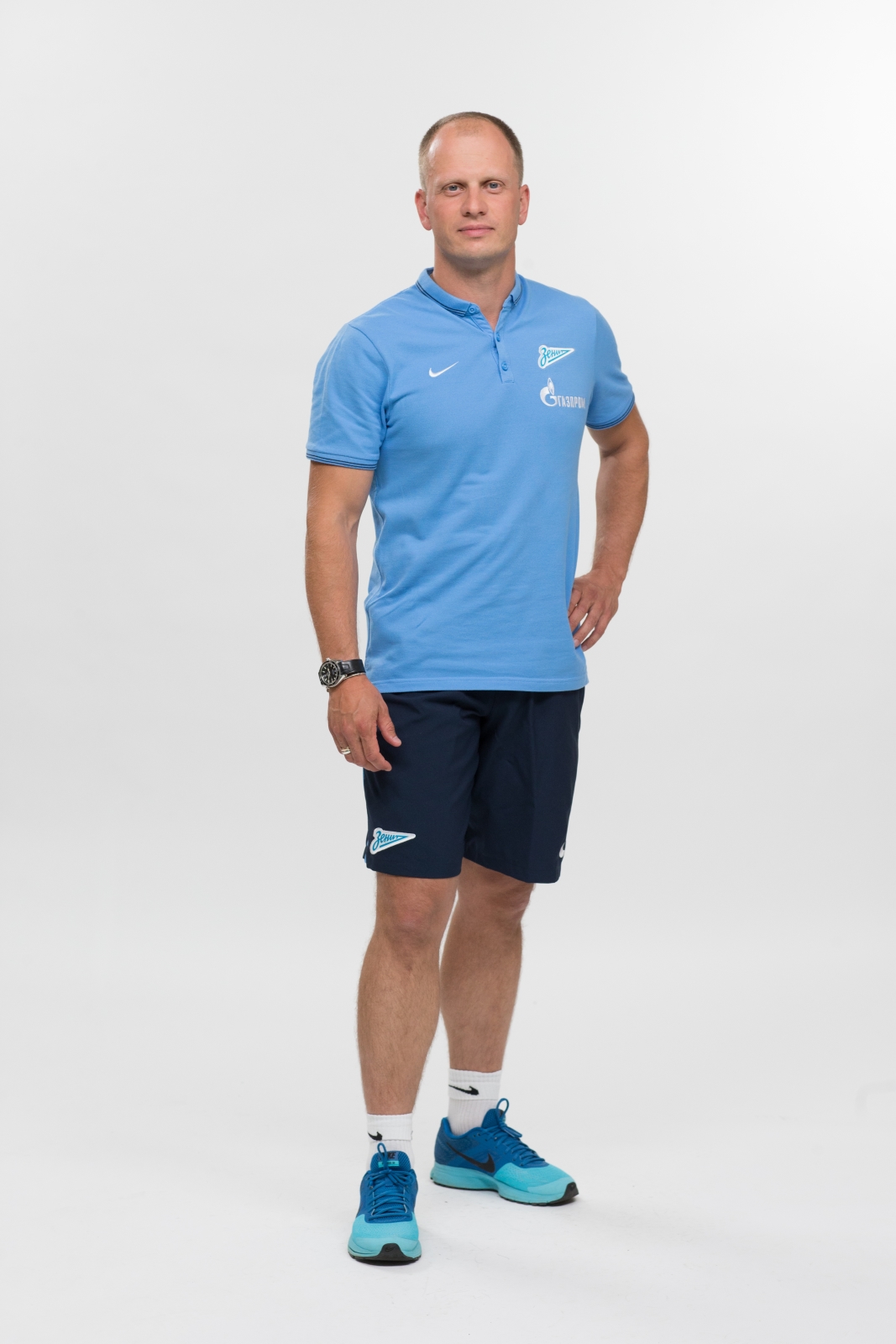 Фотосессия футболистов и тренеров основного состава ФК «Зенит» сезона 2014/2015