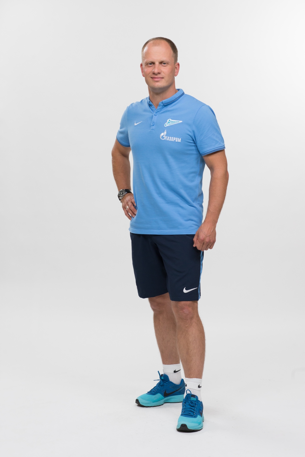 Фотосессия футболистов и тренеров основного состава ФК «Зенит» сезона 2014/2015