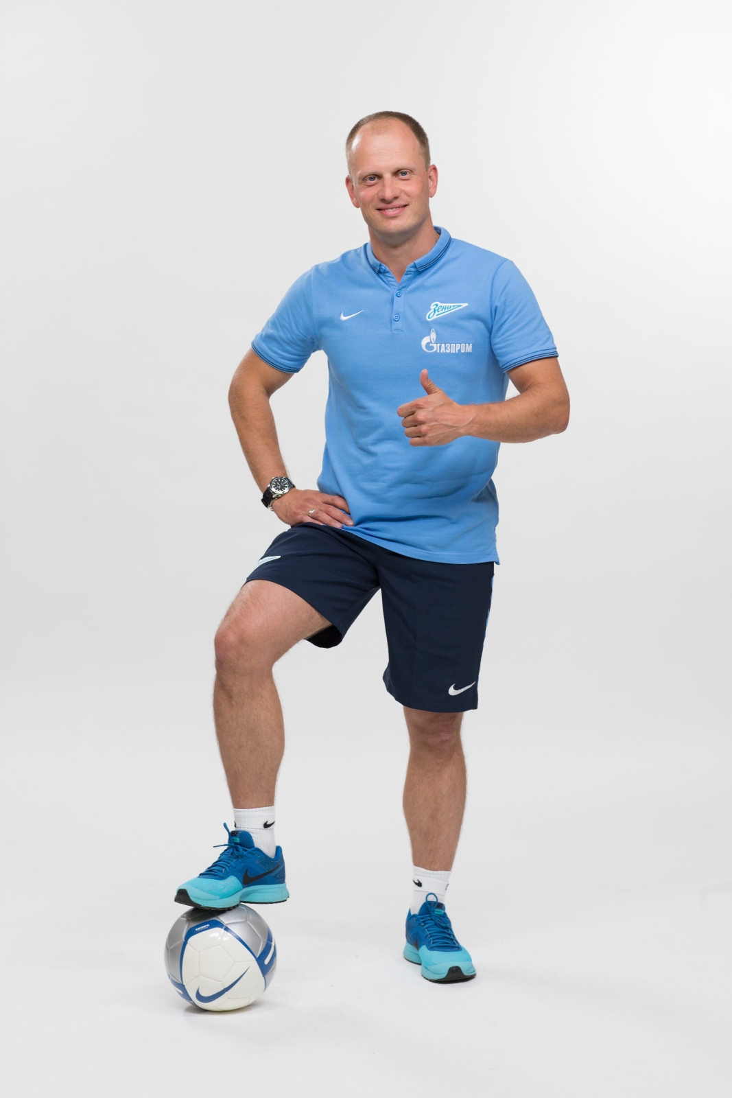 Фотосессия футболистов и тренеров основного состава ФК «Зенит» сезона 2014/2015