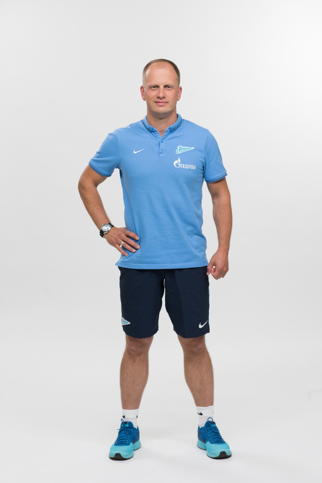 Фотосессия футболистов и тренеров основного состава ФК «Зенит» сезона 2014/2015