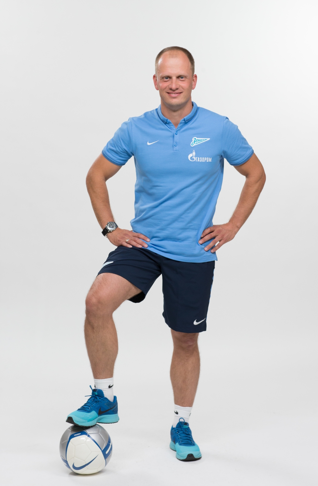 Фотосессия футболистов и тренеров основного состава ФК «Зенит» сезона 2014/2015