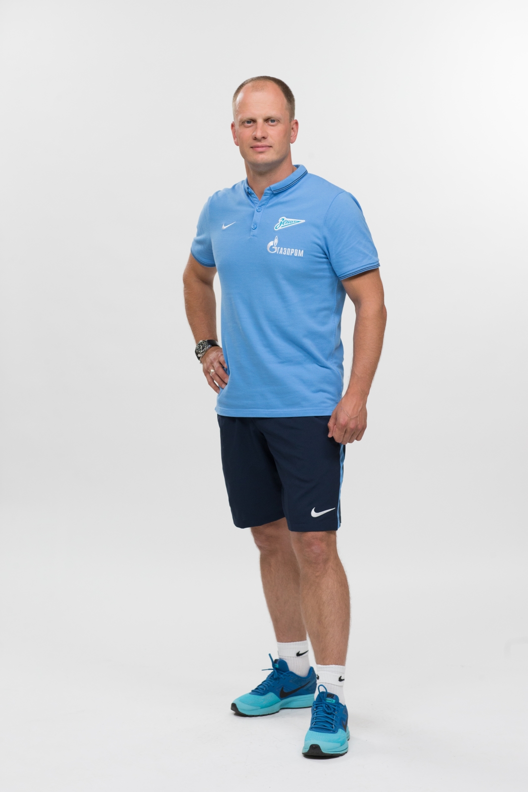 Фотосессия футболистов и тренеров основного состава ФК «Зенит» сезона 2014/2015