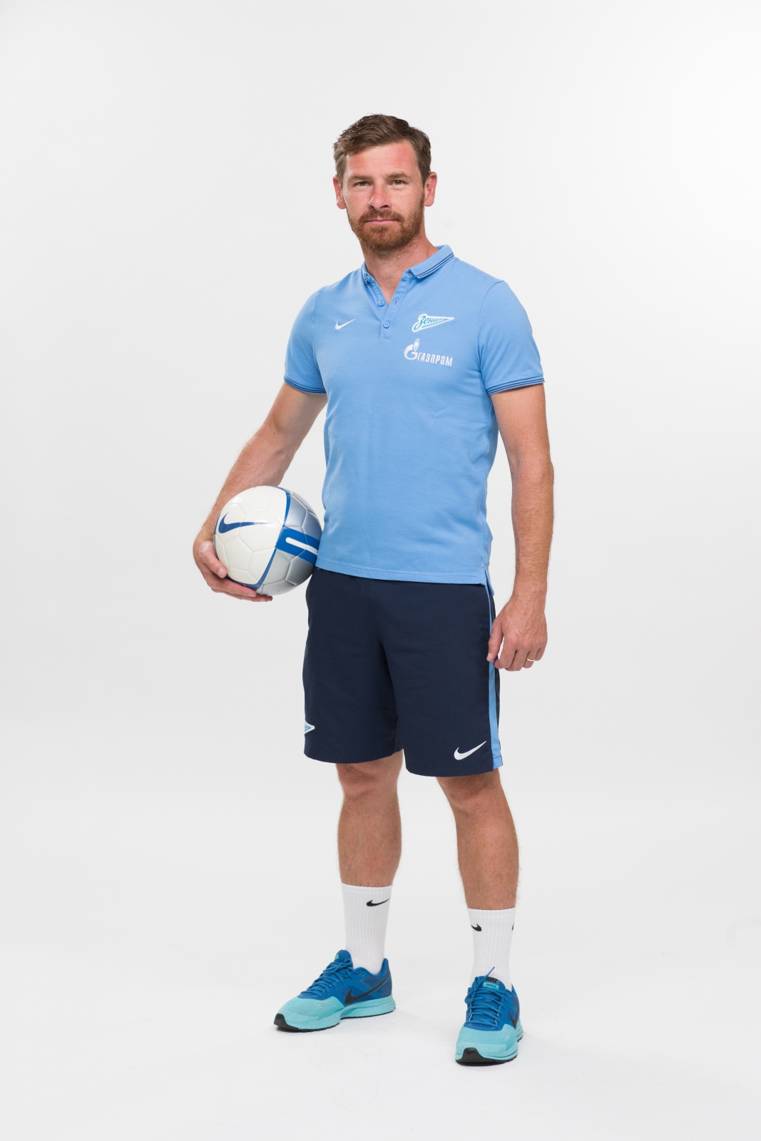 Фотосессия футболистов и тренеров основного состава ФК «Зенит» сезона 2014/2015