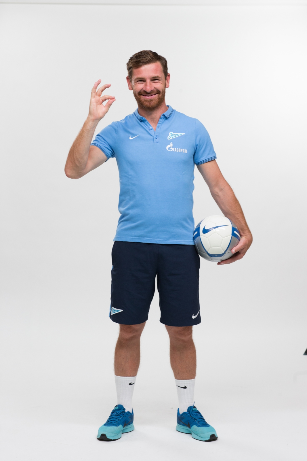 Фотосессия футболистов и тренеров основного состава ФК «Зенит» сезона 2014/2015