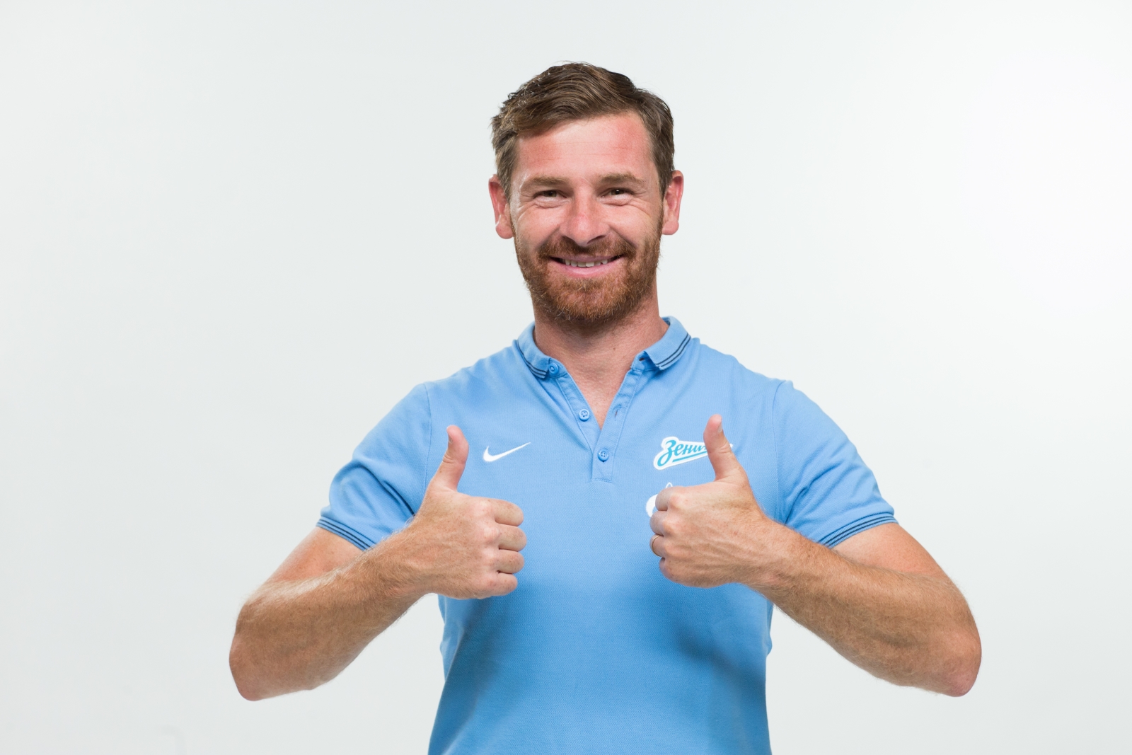 Фотосессия футболистов и тренеров основного состава ФК «Зенит» сезона 2014/2015