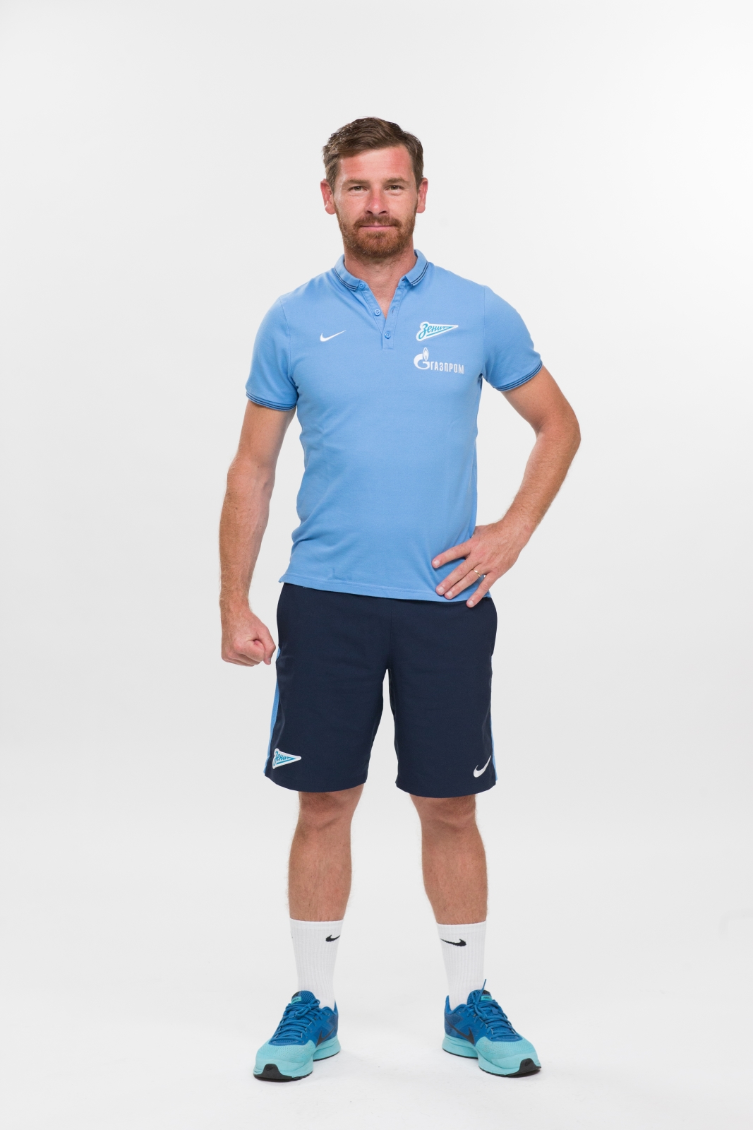 Фотосессия футболистов и тренеров основного состава ФК «Зенит» сезона 2014/2015