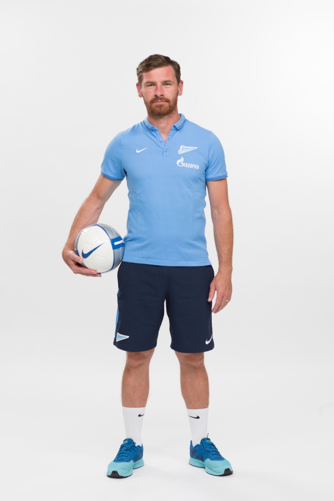 Фотосессия футболистов и тренеров основного состава ФК «Зенит» сезона 2014/2015