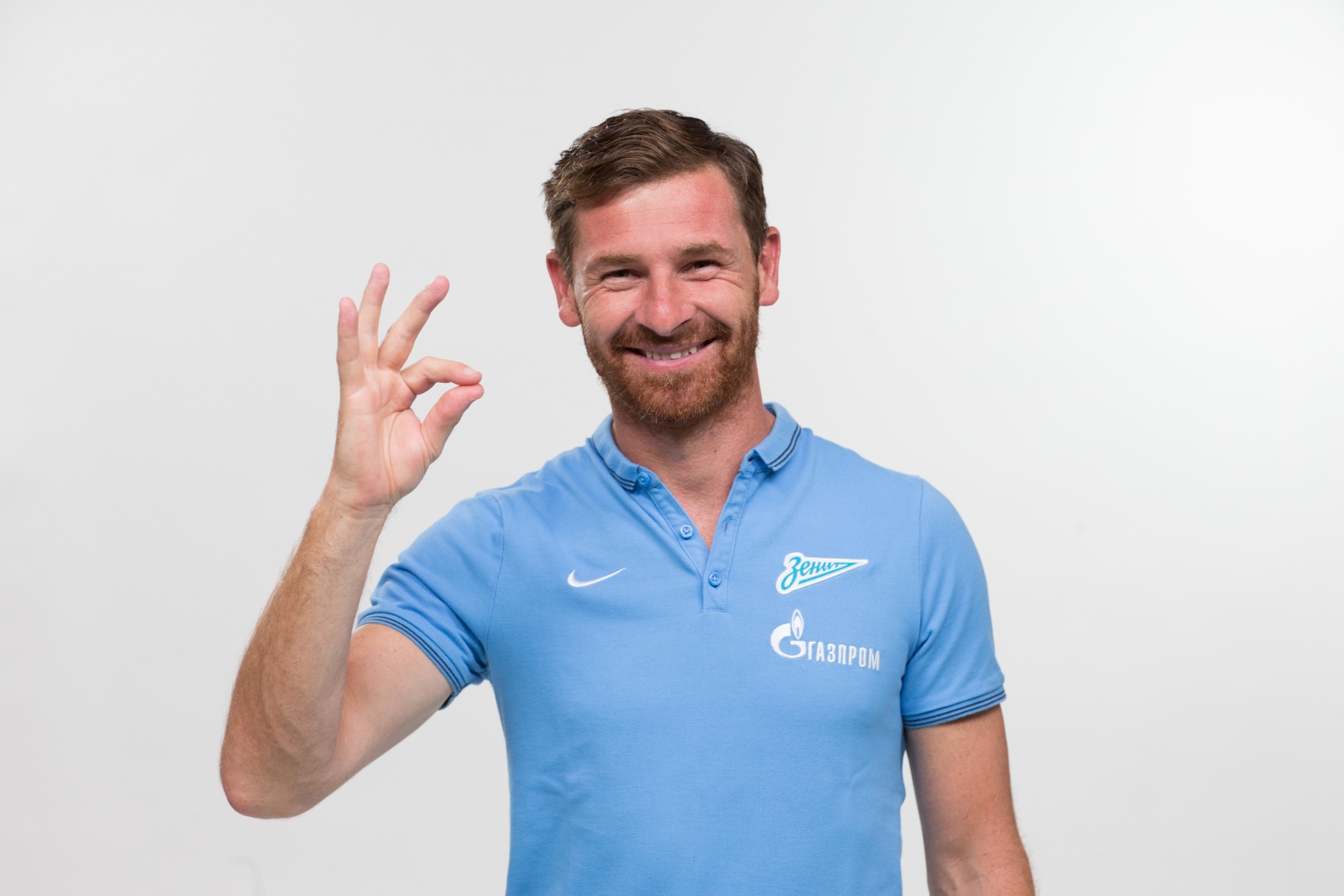 Фотосессия футболистов и тренеров основного состава ФК «Зенит» сезона 2014/2015