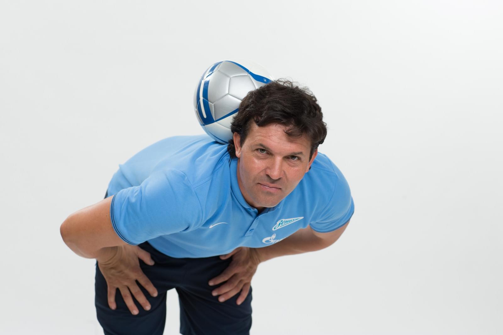 Фотосессия футболистов и тренеров основного состава ФК «Зенит» сезона 2014/2015