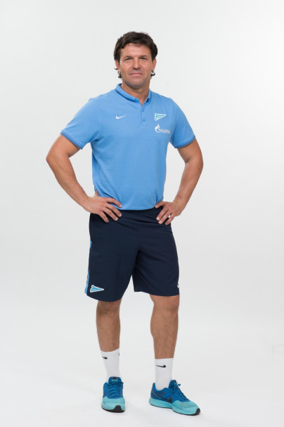 Фотосессия футболистов и тренеров основного состава ФК «Зенит» сезона 2014/2015