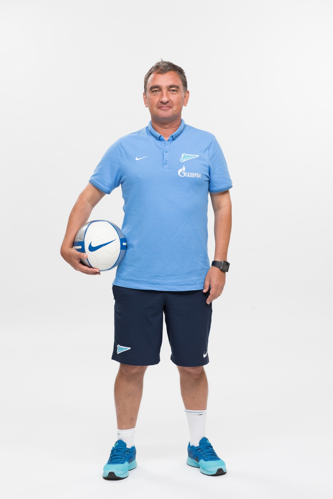 Фотосессия футболистов и тренеров основного состава ФК «Зенит» сезона 2014/2015