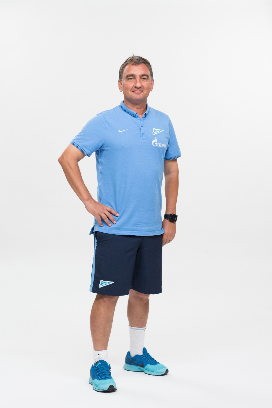 Фотосессия футболистов и тренеров основного состава ФК «Зенит» сезона 2014/2015