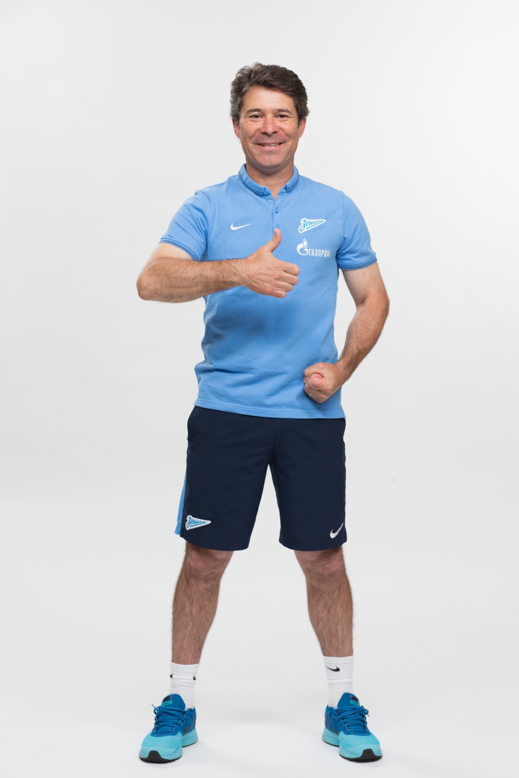 Фотосессия футболистов и тренеров основного состава ФК «Зенит» сезона 2014/2015