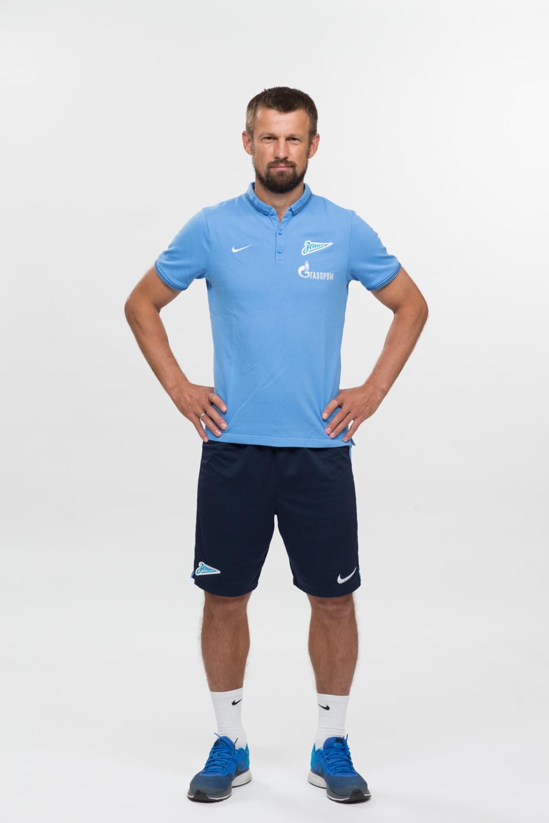 Фотосессия футболистов и тренеров основного состава ФК «Зенит» сезона 2014/2015