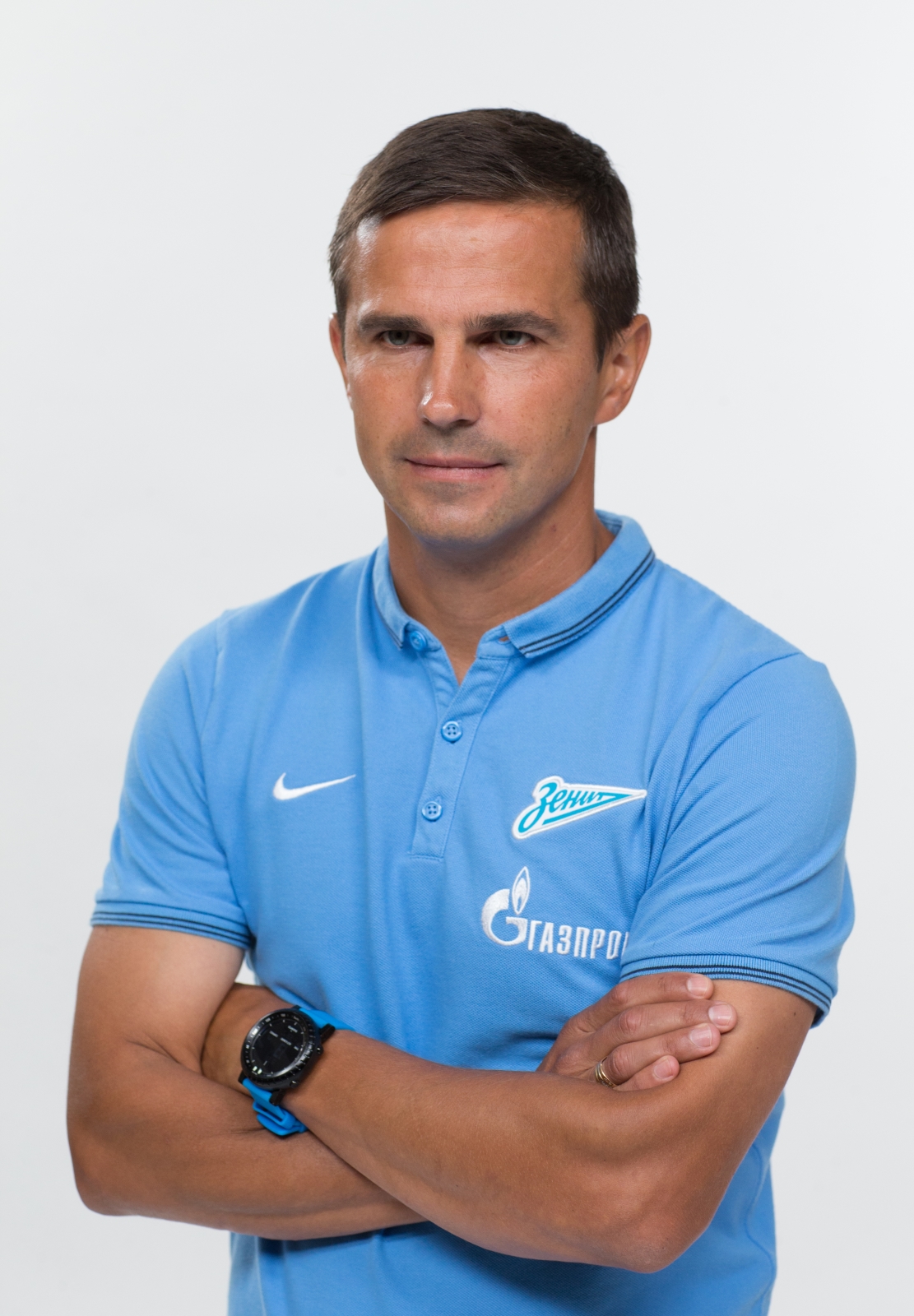 Фотосессия футболистов и тренеров основного состава ФК «Зенит» сезона 2014/2015