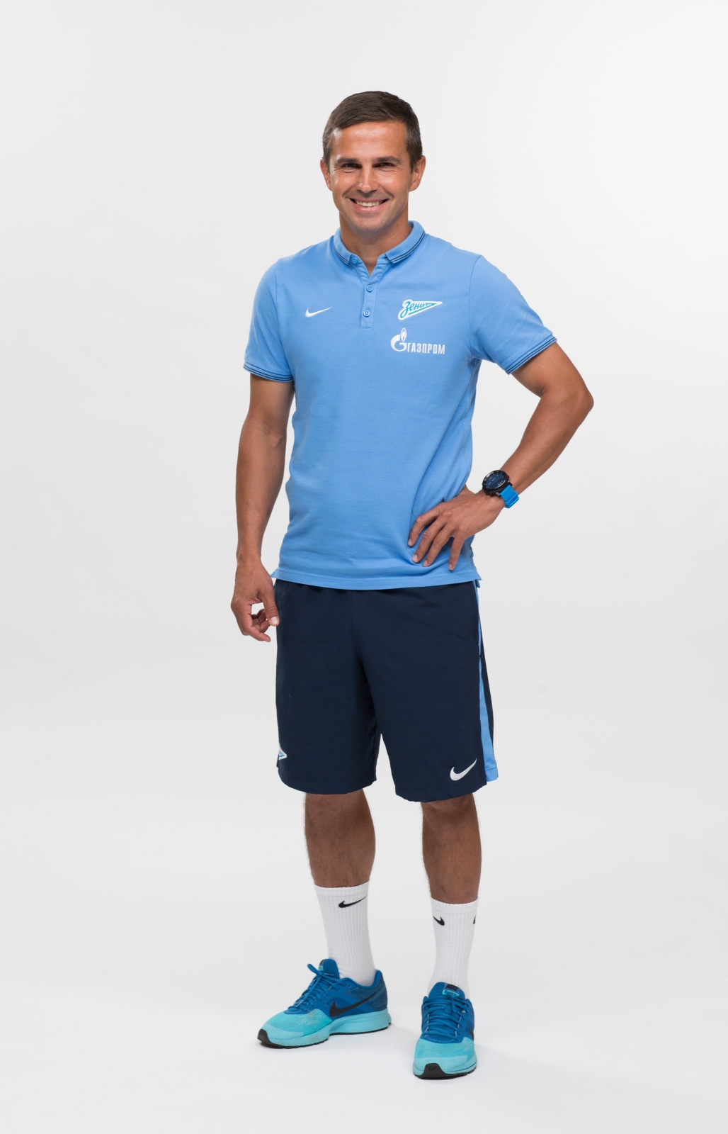 Фотосессия футболистов и тренеров основного состава ФК «Зенит» сезона 2014/2015