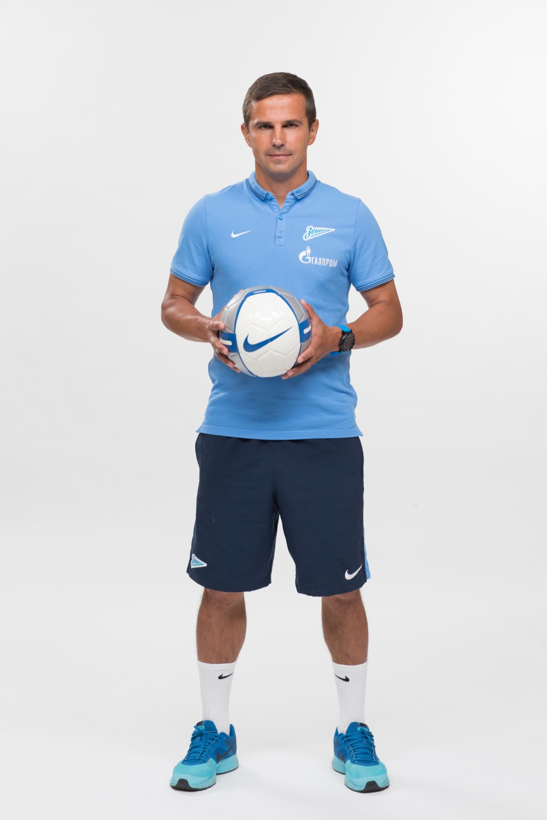 Фотосессия футболистов и тренеров основного состава ФК «Зенит» сезона 2014/2015