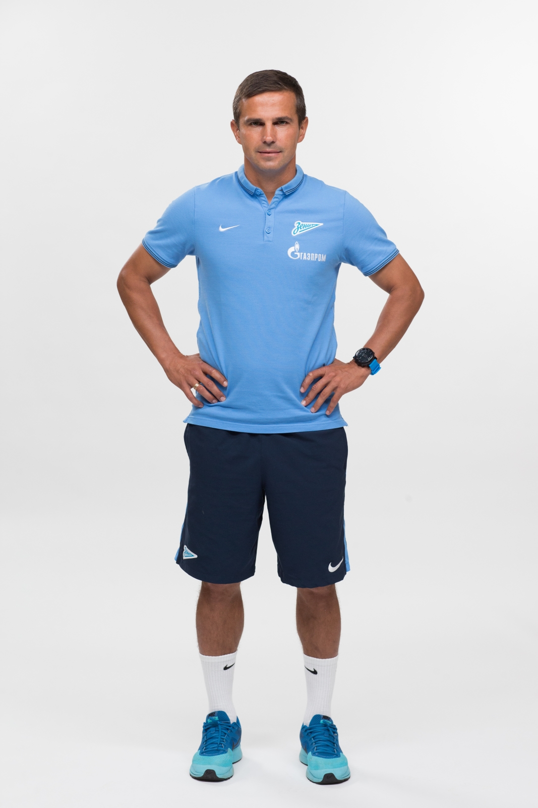 Фотосессия футболистов и тренеров основного состава ФК «Зенит» сезона 2014/2015