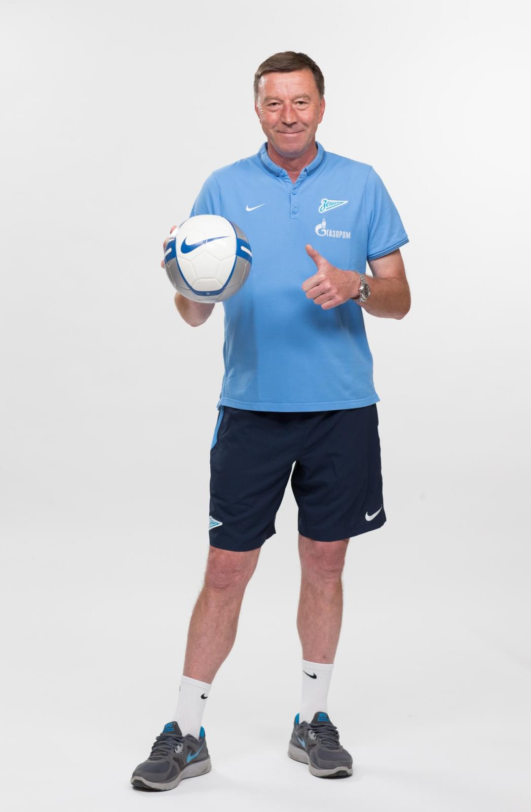 Фотосессия футболистов и тренеров основного состава ФК «Зенит» сезона 2014/2015