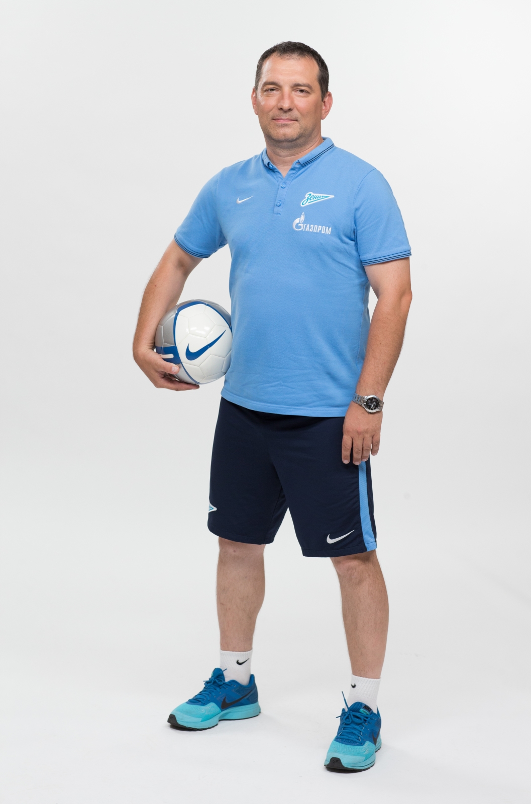 Фотосессия футболистов и тренеров основного состава ФК «Зенит» сезона 2014/2015