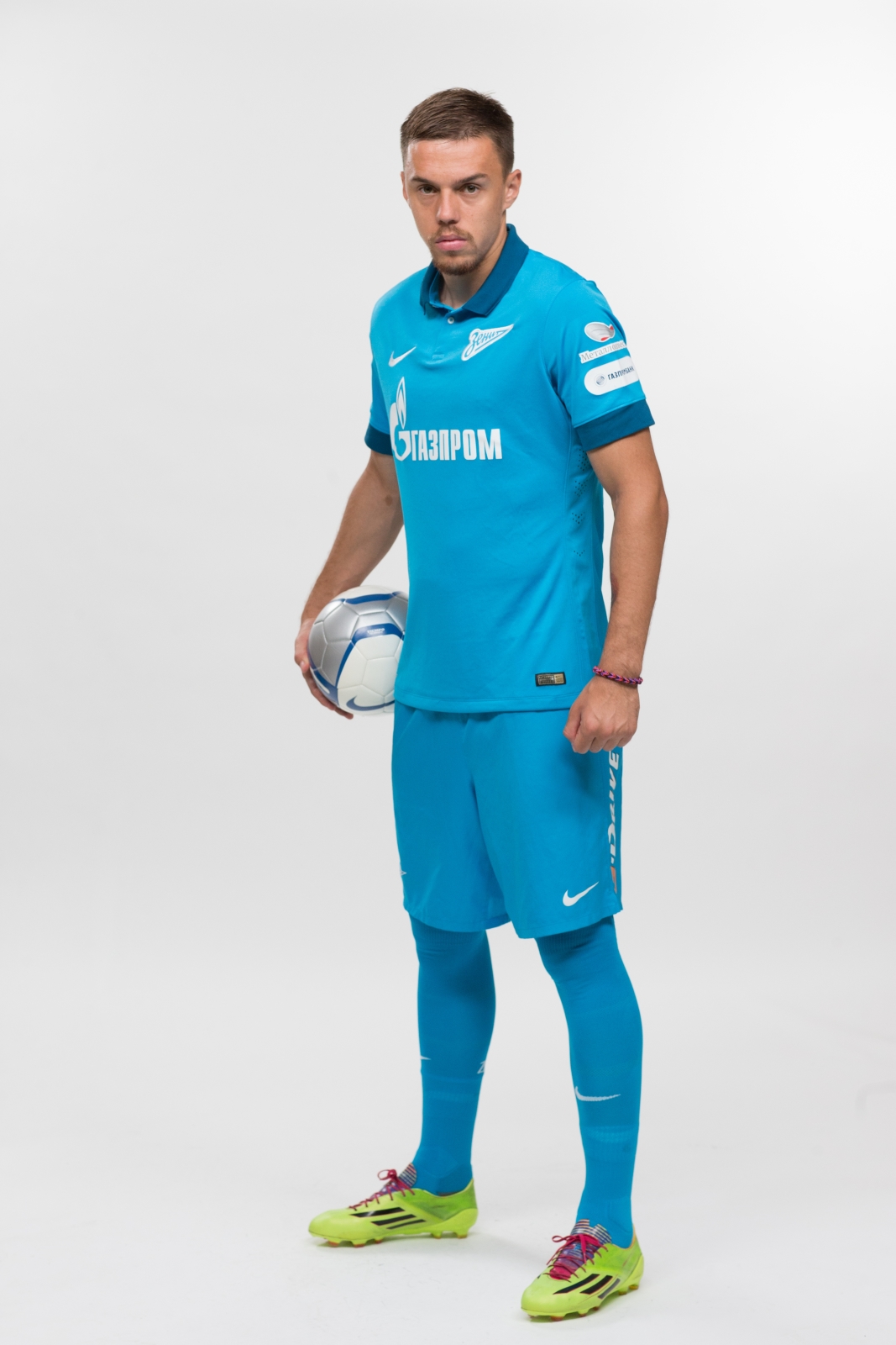 Фотосессия футболистов и тренеров основного состава ФК «Зенит» сезона 2014/2015