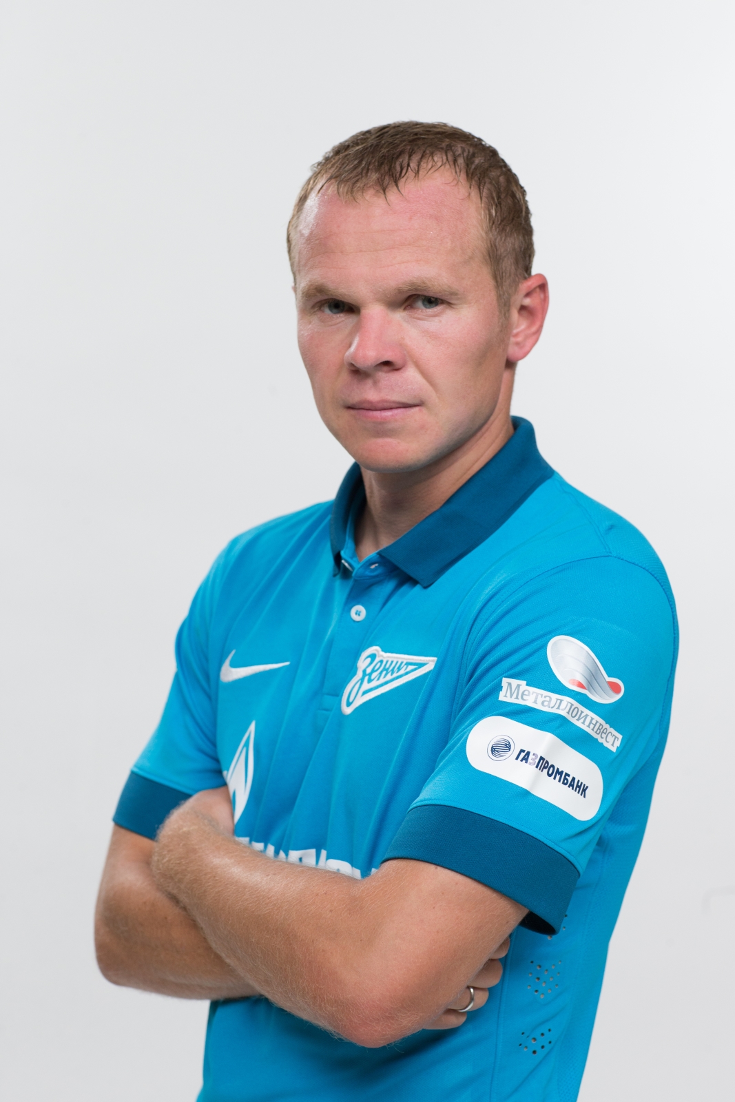 Фотосессия футболистов и тренеров основного состава ФК «Зенит» сезона 2014/2015