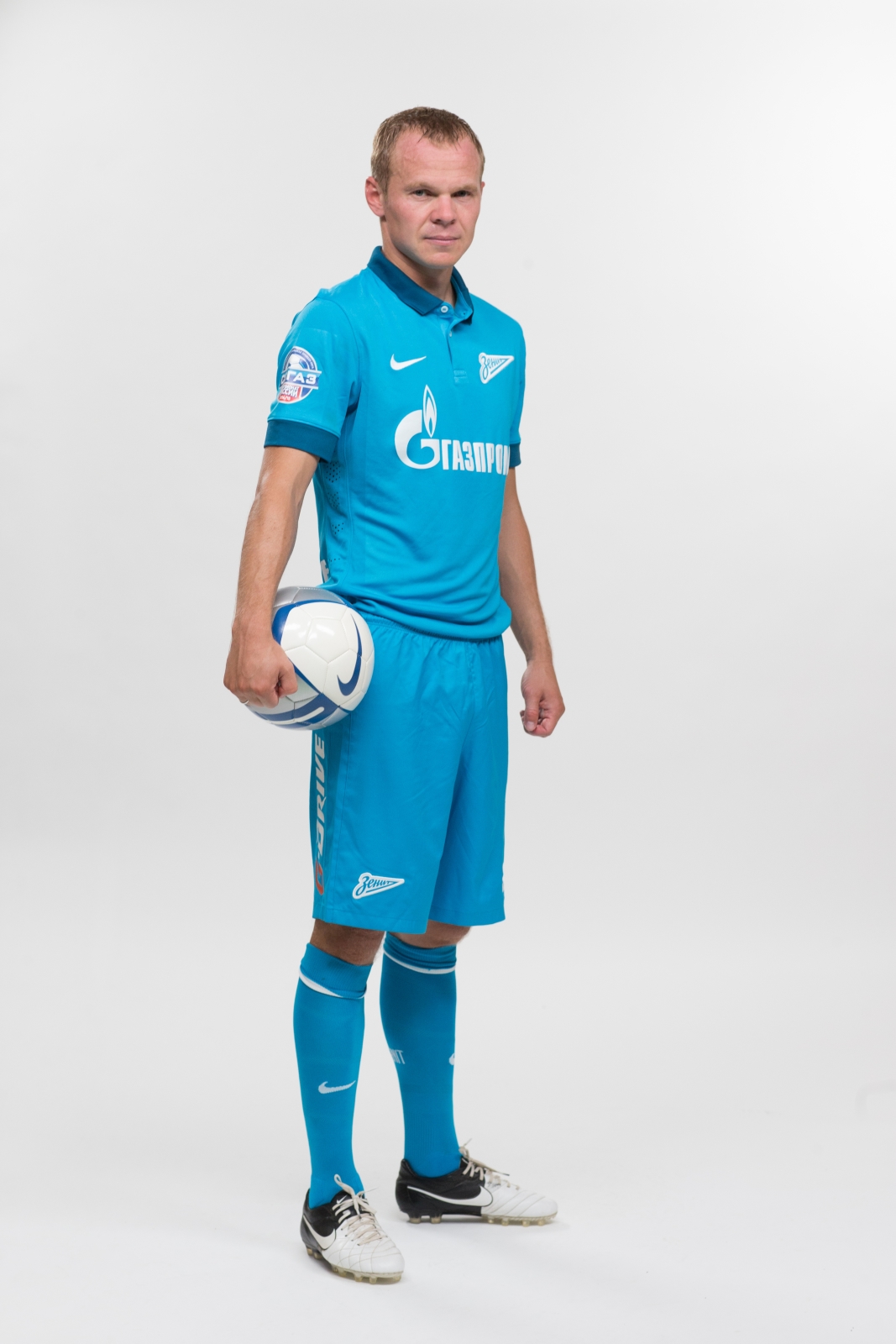 Фотосессия футболистов и тренеров основного состава ФК «Зенит» сезона 2014/2015