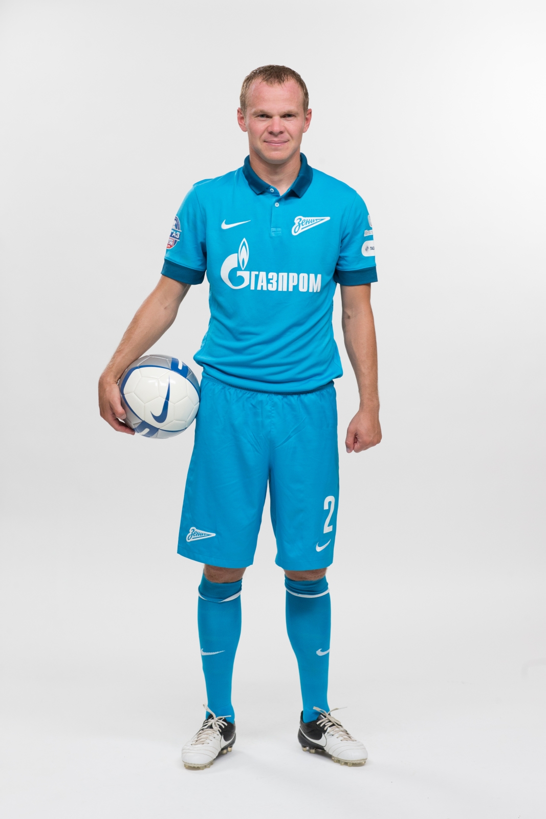 Фотосессия футболистов и тренеров основного состава ФК «Зенит» сезона 2014/2015